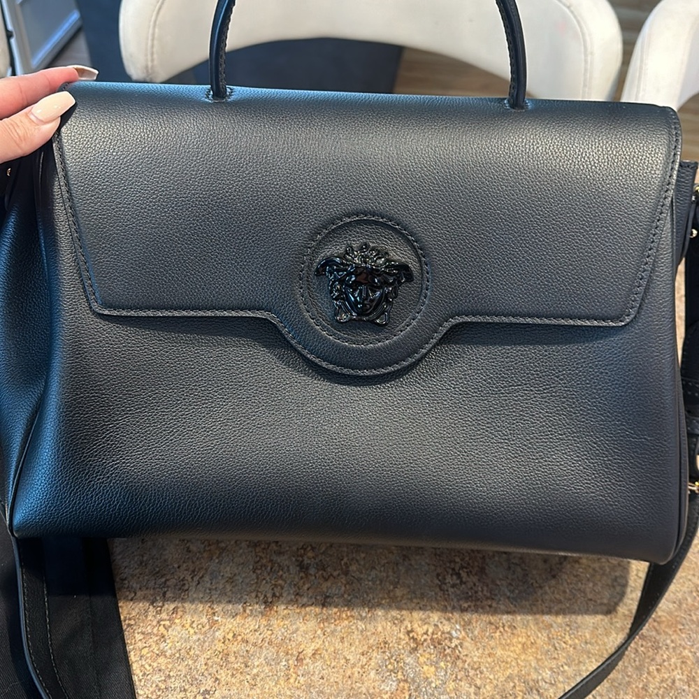 Versace Medusa Bag top handle with strap